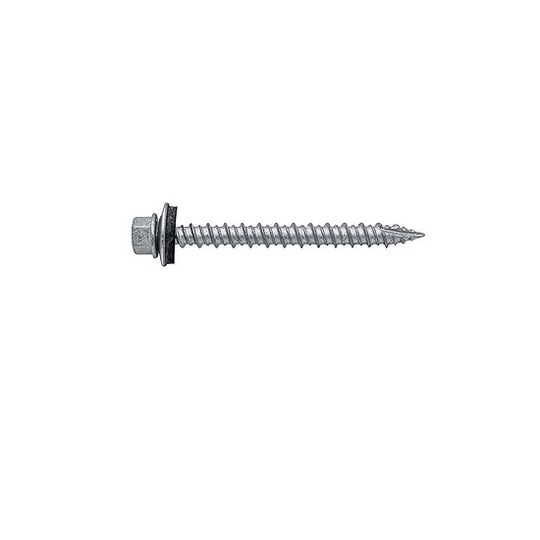 Central States Manufacturing #10 x 2" Metal-to-Wood Screw, 1/4" Hex Head - Bag of 250