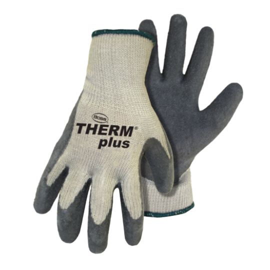 Boss Manufacturing Therm Plus Acrylic Lining Latex Palm Gloves - Size Large