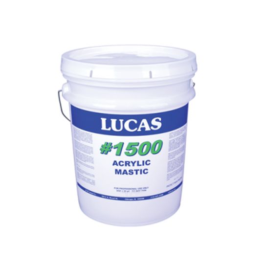 RM Lucas Elastomeric Acrylic Mastic Seam Sealer - 3.5 Gallon Pail