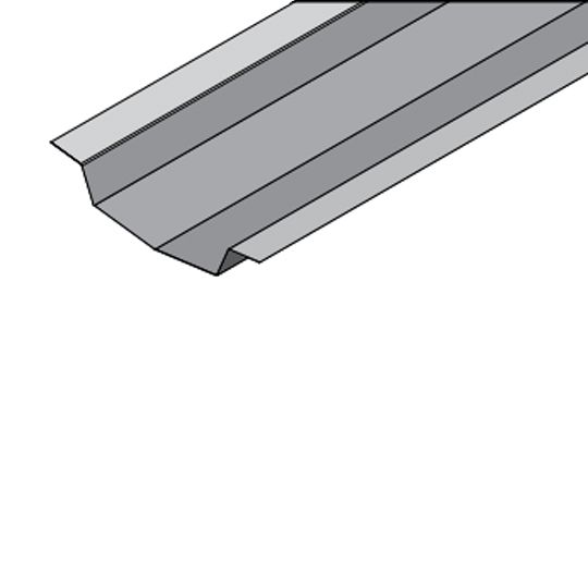 Unified Steel 6" x 79" Open Valley — BORVO679BC