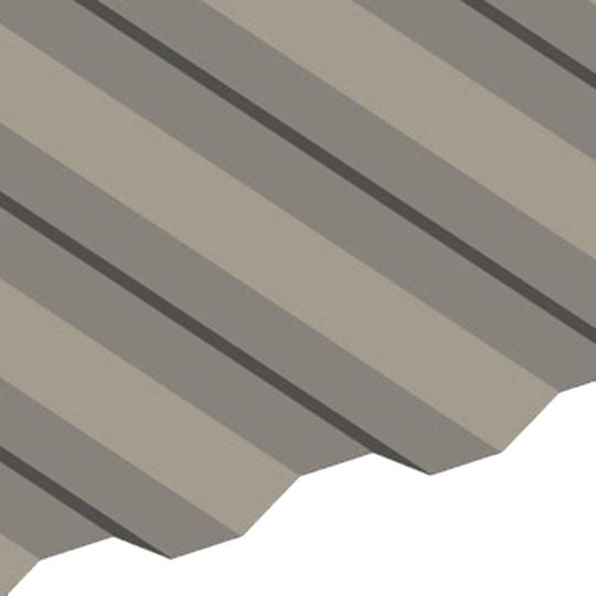 ATAS International 36" BWR360 Belvedere 7.2" Rib Metal Panel