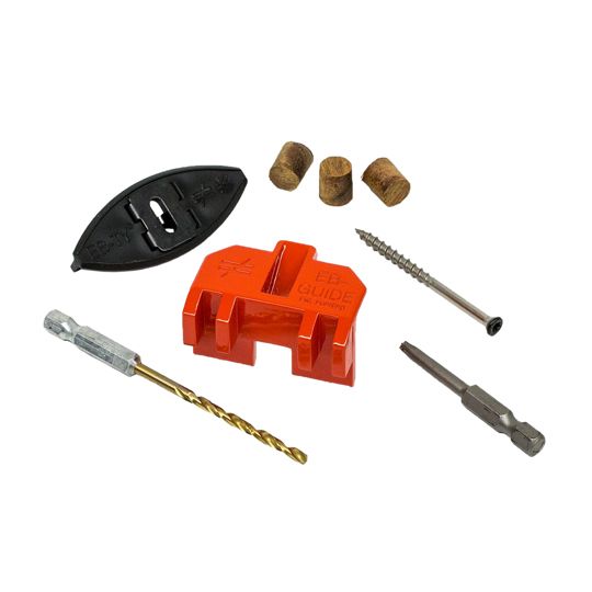 Simpson Strong-Tie #7 x 2-1/4" Eb-ty Type 305 Stainless Steel Premium Hidden Deck-Fastening System - Box of 275