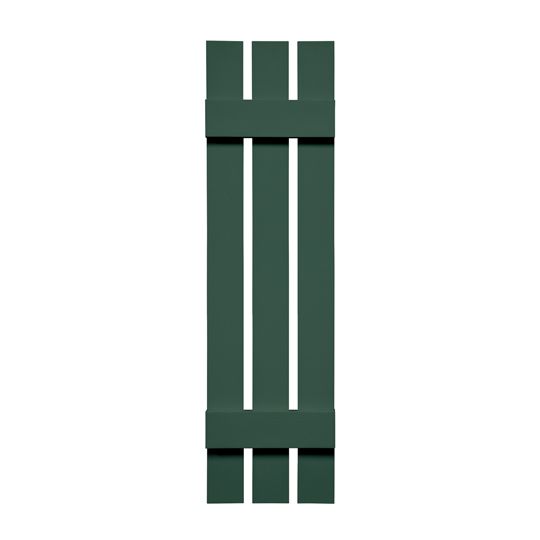 Mid-America Board-N-Batten Standard Three-Board Spaced Shutter — MABBNB3BS1247028