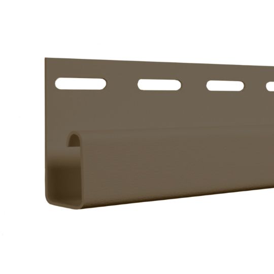 CertainTeed Siding 1/2" Pocket J-Channel - Matte Finish — CERJ12SBR1