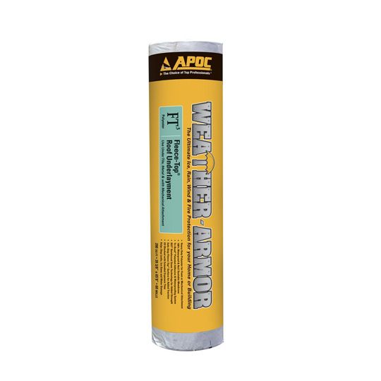 APOC Weather-Armor FT³ Fleece-Top Roof Underlayment