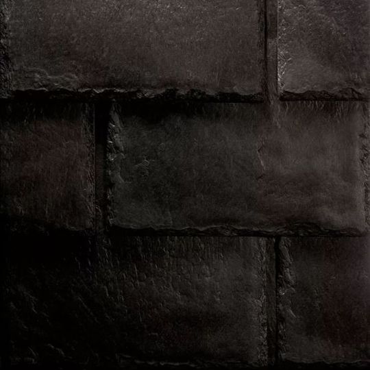 EcoStar 12" x 18" Majestic Slate Universal Hip & Ridge — ECOMHRBL