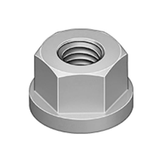 McMaster-Carr 5/16"-18 Grade 8 High-Strength Steel Flange Nut