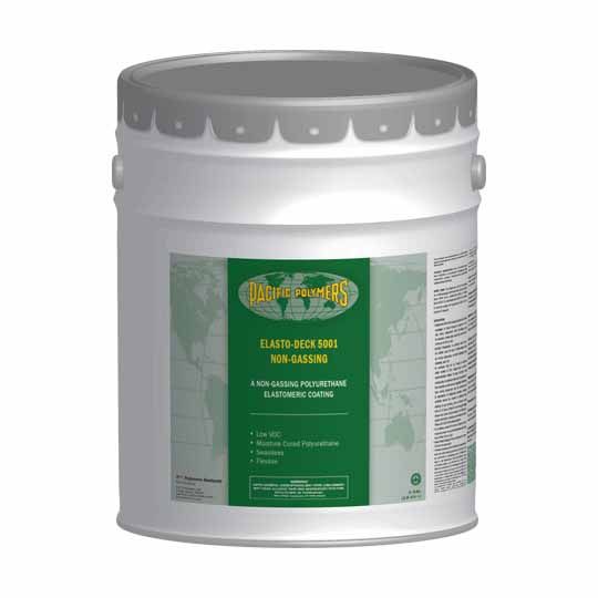 Pacific Polymers Elasto-Deck 5001 Non-Gassing Waterproofing Membrane - 5 Gallon Pail