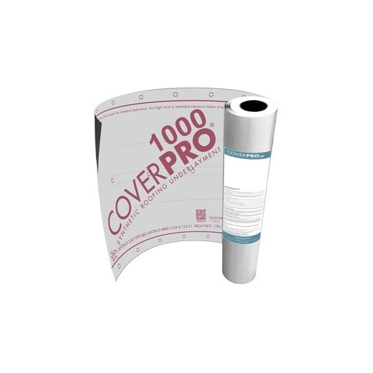 System Components CoverPRO 1000 Synthetic Roofing Underlayment - 10 Sq. Roll