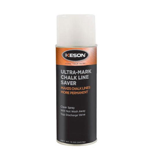Keson Ultra-Mark Inverted Chalk Line Saver - 12 Oz. Spray Can