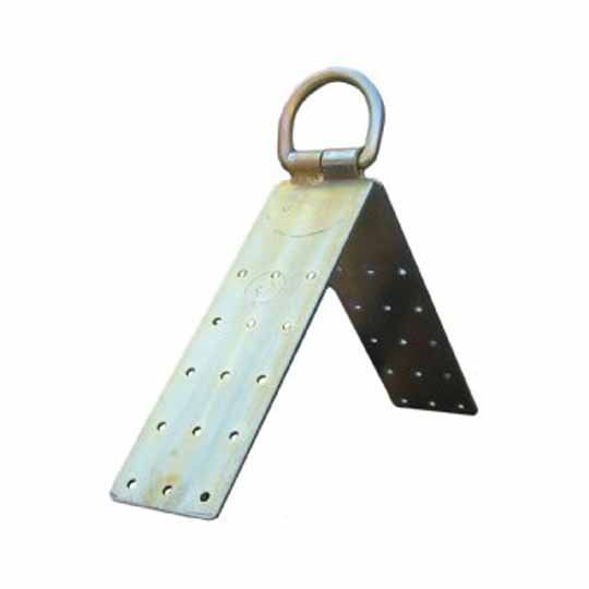 C&R Manufacturing Unpainted Reusable Roof Peak Anchor