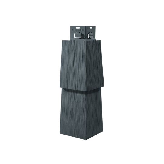 CertainTeed Siding Cedar Impressions Double 7" Staggered Perfection Mitered Corner Post — CERPMCD7STGPB