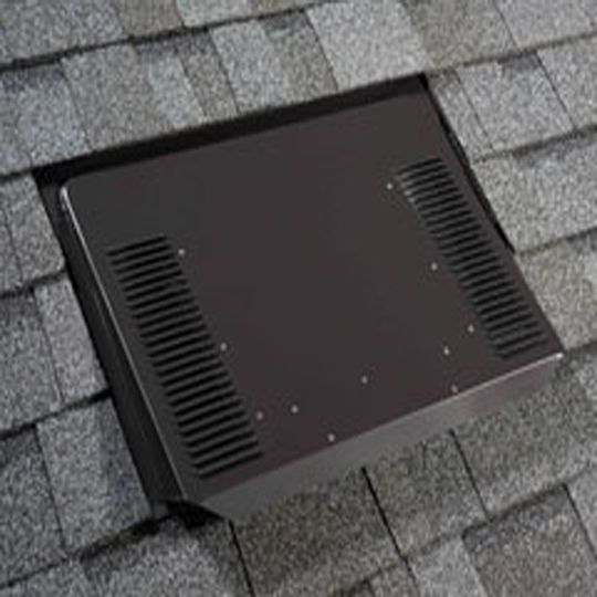 O'Hagin 26 Gauge Galvanized Tapered Composition Vent — Ventilation and Drainage — OHATCVG26BRZ