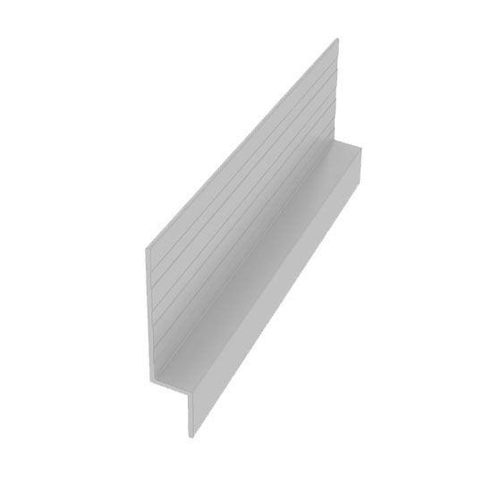EasyTrim Reveals 25" x 30" x 10' EZ4 Horizontal Z 5/16" Panel Trim — ESREZ4HZTP