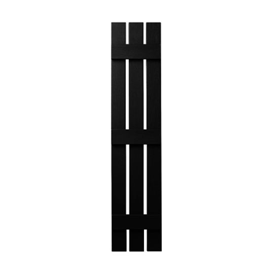 Mastic 12" x 43" Board & Batten Standard 3-Board Shutters - Open Style — ACOVIN3O124333