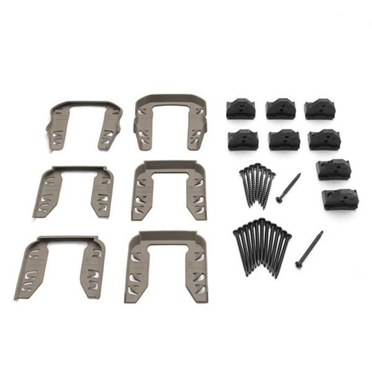 Trex Transcend Stair Rail Mounting Kit — TRXTMSCRHGP