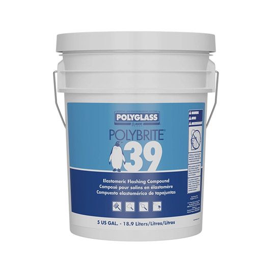 Polyglass PolyBrite 39 Elastomeric Flashing Compound — Adhesives, Caulks & Sealants — POLPB39W5