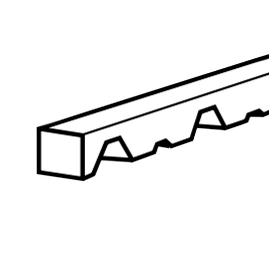 ASC Building Products Delta Rib Top Closure - Pack of 4