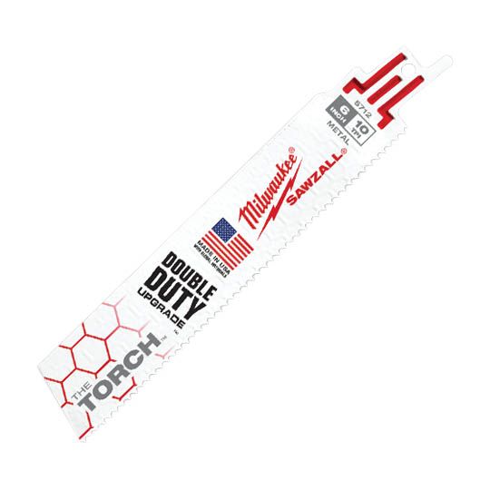 Milwaukee 6" 10 Tpi Torch Sawzall Blade