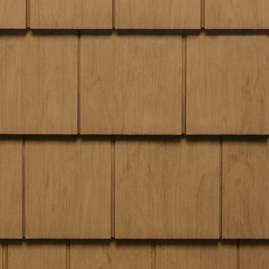 CertainTeed Siding Cedar Impressions Single 7" Perfection Polymer Shingle Siding - Cedar Grain Finish — CERCIS7PSCB