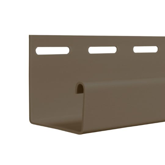 CertainTeed Siding 1" Pocket J-Channel - Matte Finish — CERJ1SBR