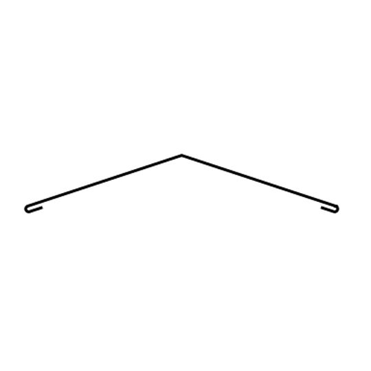 ASC Building Products 22 Gauge R8 IronOx Ridge/Hip Flashing