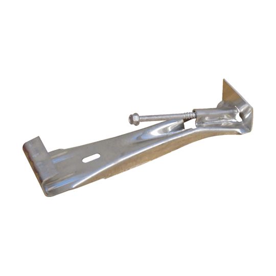 Buchner Manufacturing 5" One-Piece Screw-On No-Clip Gutter Hanger - Carton of 500