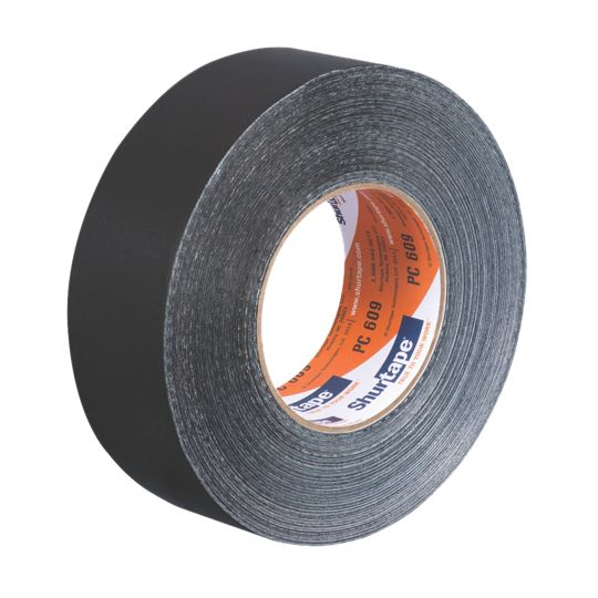Shurtape Technologies 2" x 180' Pc 609 Performance Grade Co-Extruded Cloth Duct Tape — H2PC609