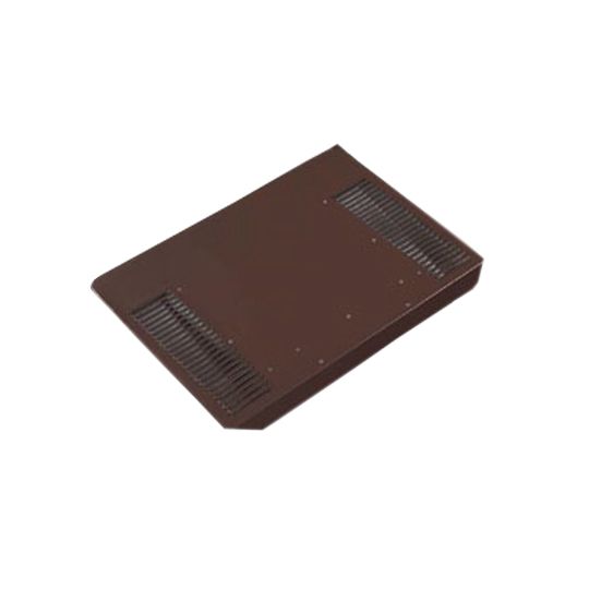 Owens Corning VentSure Galvanized Low Profile Slant Back Roof Vent with Exterior Louver - Standard Flange — Ventilation and Drainage — OCFVTS572BR