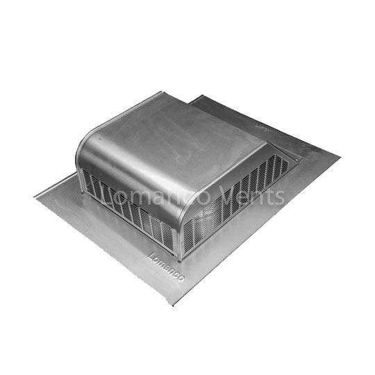 Lomanco Model 750 Slant Back Static Roof Louver — Ventilation and Drainage — LOM750MF