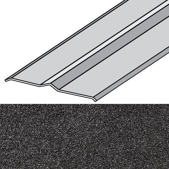 Unified Steel 4-1/2" x 79" Valley Center Cover — BORVCC79CH