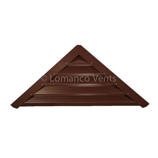 Lomanco Model-905 Adjustable Vari-Pitch Triangular Gable Louver — LOM905MF