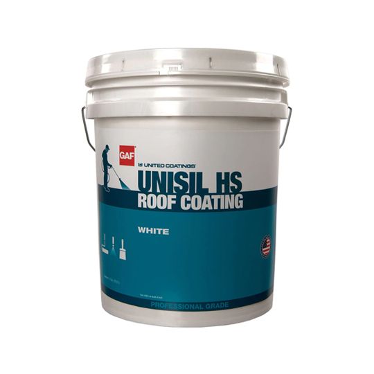 United Coatings Unisil Hs Ii Roof Coating - 5 Gallon Pail
