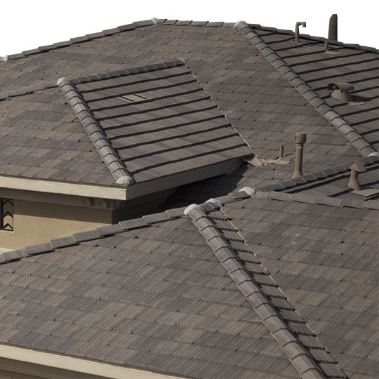 Eagle Roofing Products 5-7/8" x 17" Ponderosa Rake Tile — EGLSH8705RASCA