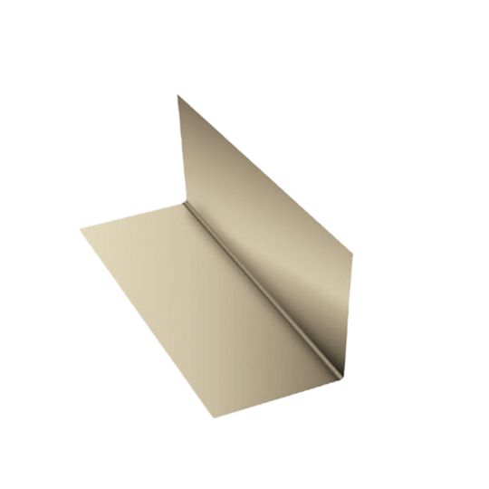Metal Sales 2-1/2" x 3-1/2" x 6" x 7-5/8" Bent Aluminum Step Flashing - Bundle of 100 — Flashings — MTS4798306
