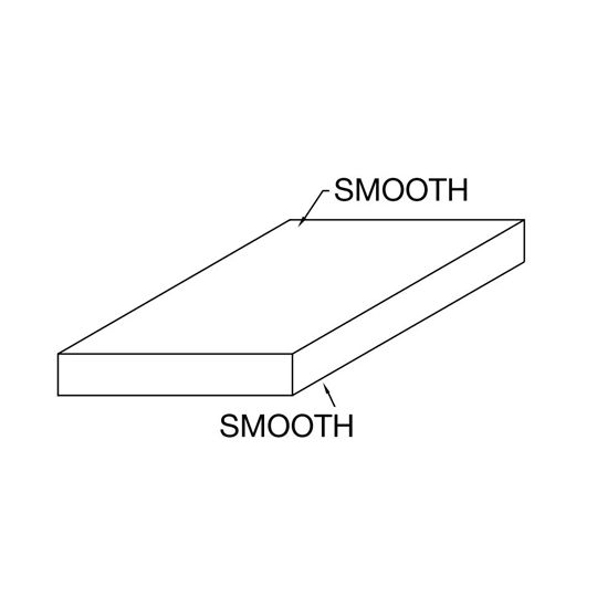 Ply Gem 5/8" x 8" x 18' BuildReady PVC Trim Board with Sealed Edges & Film - Smooth/Smooth