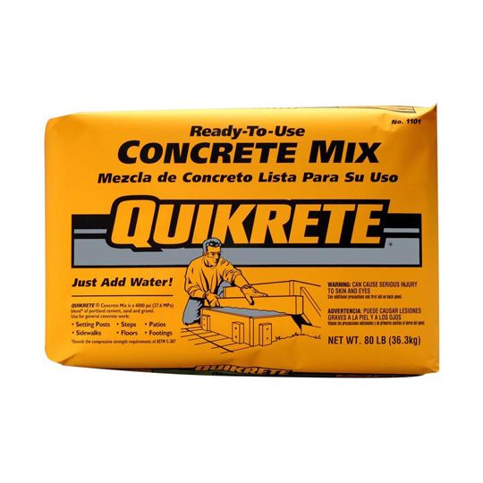 Quikrete Concrete Mix - 80 Lb. Bag