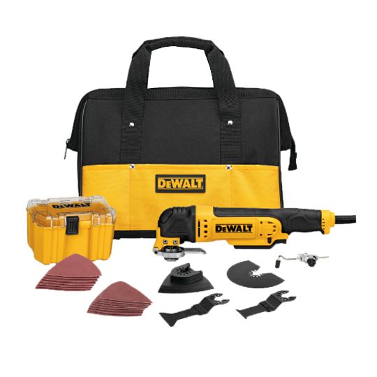 DeWalt 3 Amp Corded Oscillating Multi-Tool Kit