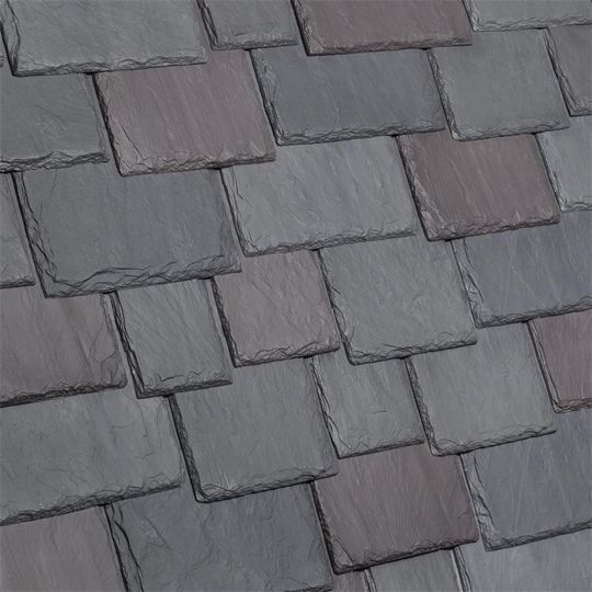 Davinci Roofscapes Multi-Width Slate - Bundle of 28 — Slate Roofing — DAVMWSLEU