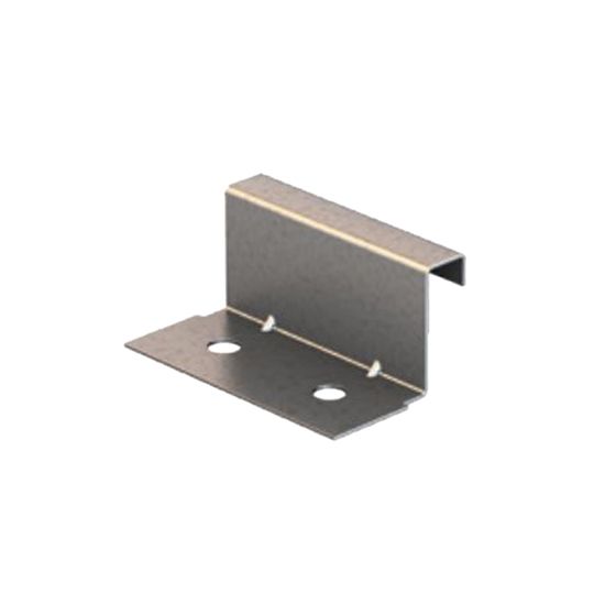Drexel Metals 26 Gauge x 1-1/2" Hd Galvanized Standing Seam Clip - Box of 1000
