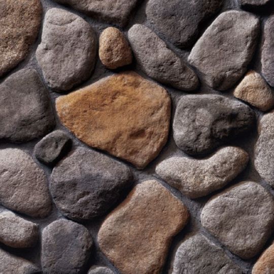 Cultured Stone River Rock Big Box Flat — BORRRFLT