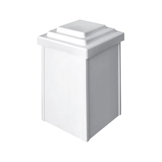 Poly Rail 4" Column Clad Cap