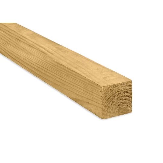Boise Cascade 4" x 4" x 8' Southern Yellow Pine #2 Treated