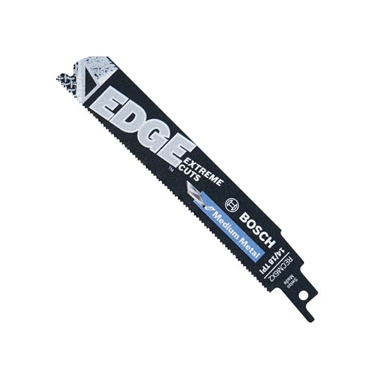 Bosch 6" 14/18 Tpi Edge Reciprocating Saw Blade for Medium Metal - Pack of 5