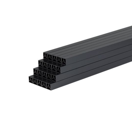 Azek 37" Square Crossover Aluminum Stair Balusters - Pack of 20