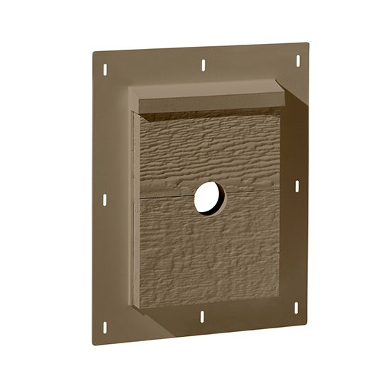 Wausau Supply 6" x 9" Diamond Kote Cedar RigidMount Split Mount Block — WSUDKRMS69S