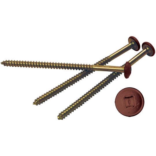 Mid-America Painted Screws — MABPS25BR12