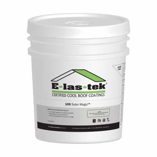 E-Las-Tek 109 Solar Magic Acrylic Coating Dt - 5 Gallon Pail