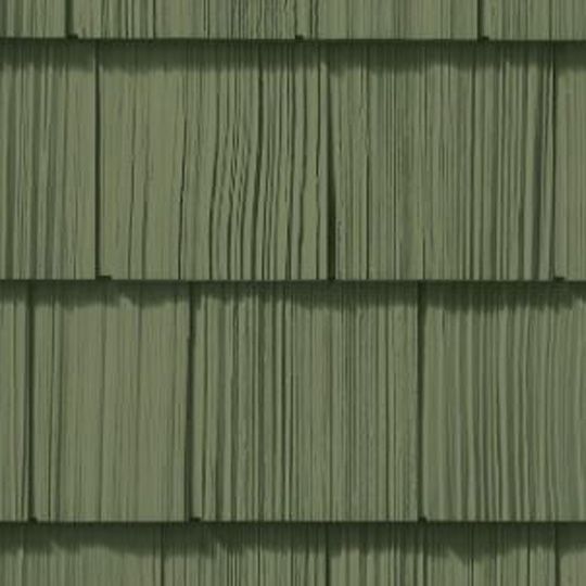 CertainTeed Siding Cedar Impressions Double 7" Straight Edge Rough-Split Polymer Shake Siding — CERCID7RSSP