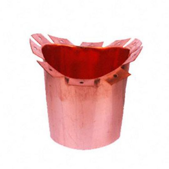 Berger Building Products 16 Oz. 3" Half Round Copper Wide Flange B-Style Pop Rivet Outlet